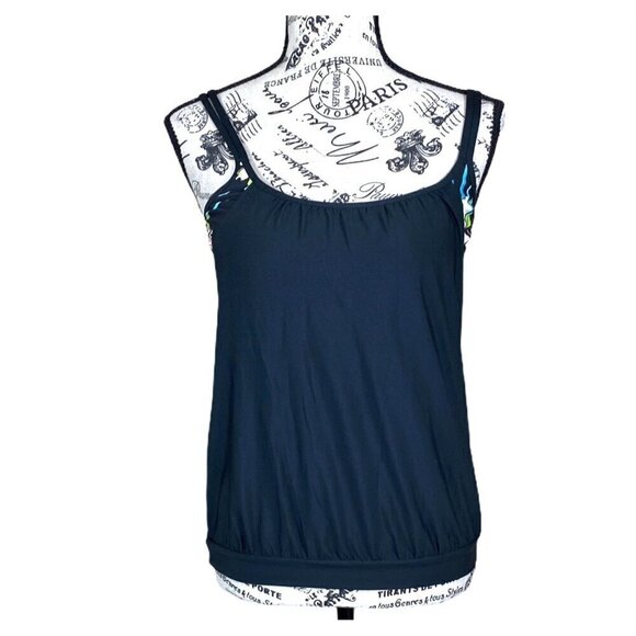 next Other - NEXT Tropic Vibration Double Up Blouson Tankini- XS